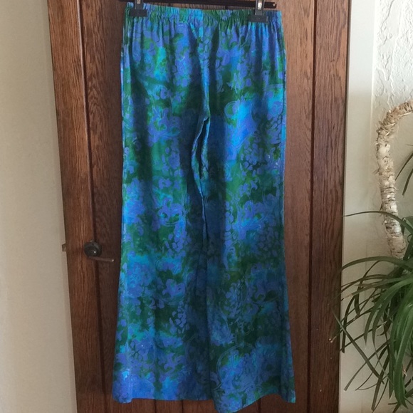 Boho style Batik Dyed Palazzo - Picture 3 of 7